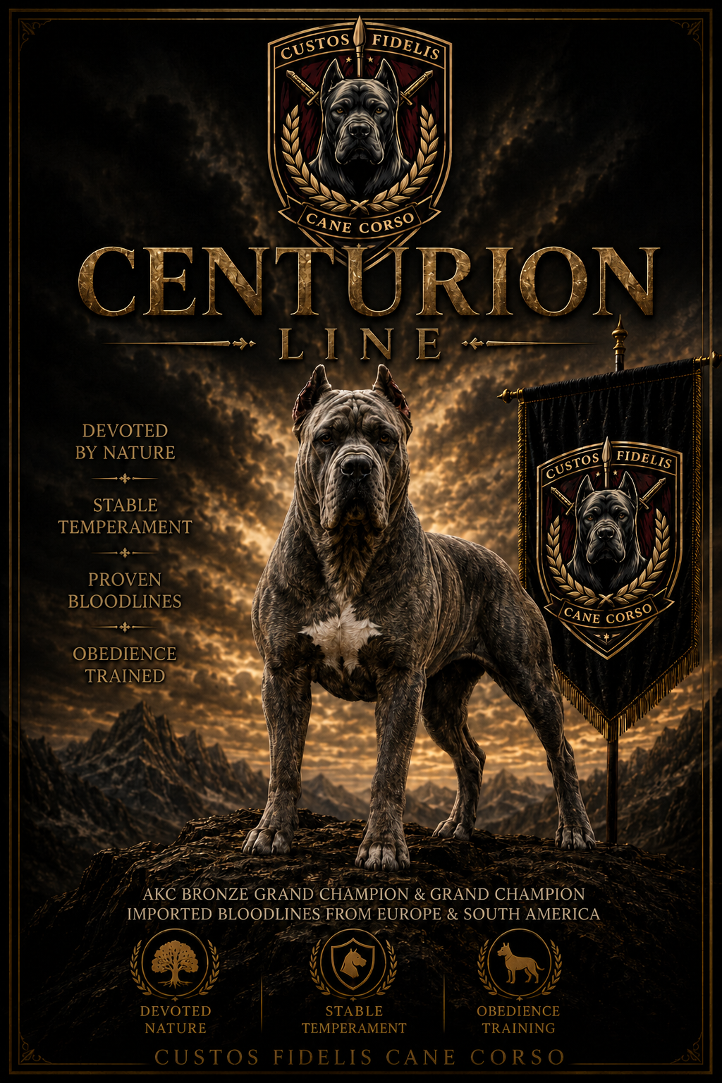 Custos Fidelis Centurion Line artwork
