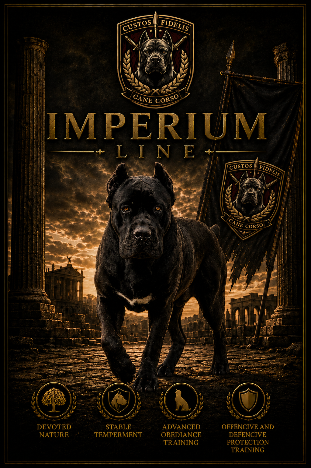 Custos Fidelis Imperium Line artwork